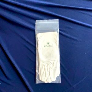 Rare in the bag NEW Rolex handling gloves